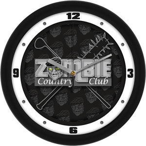 Zombie Country Club 4 Wall Clock